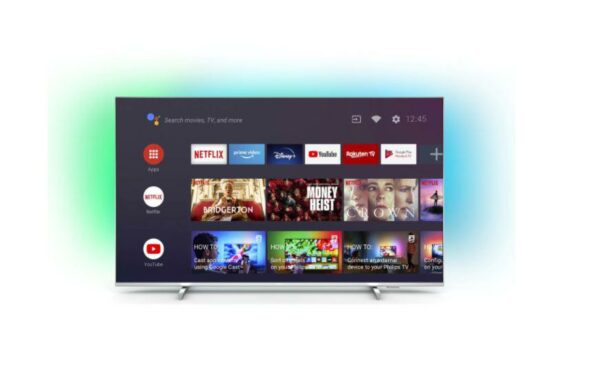 LED TV Philips, 108 cm/ 43 inch, Smart TV | Internet TV, ecran plat, rezolutie 4K UHD 3840 x 2160, boxe 20 W, „43PUS7956/12” (timbru verde 15 lei)