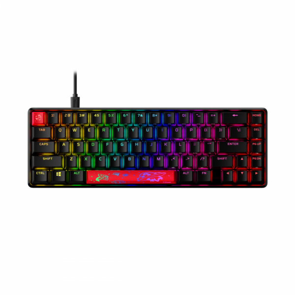 HP HYPERX ALLOY 65 RED KEYBOARD RGB, „4P5D6AA#ABA” (timbru verde 0.8 lei)