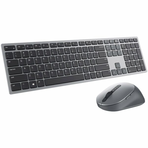 Dell Premier Multi-Device Wireless Keyboard and Mouse – KM7321W – US International (QWERTY), „580-AJQJ-05” (timbru verde 0.8 lei)