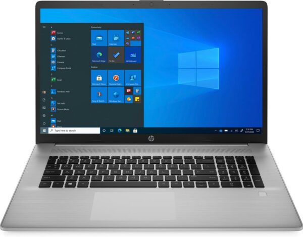 NOTEBOOK HP, „470 G8” 17.3 inch, i5-1135G7, 8 GB DDR4, SSD 256 GB, Intel Iris Xe Graphics, Windows 11 Home, „59S58EA” (timbru verde 4 lei)
