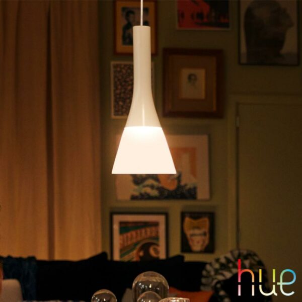 Explore Hue pendant white 1×8.5W 230V, „000008718696176191” (timbru verde 0.8 lei)