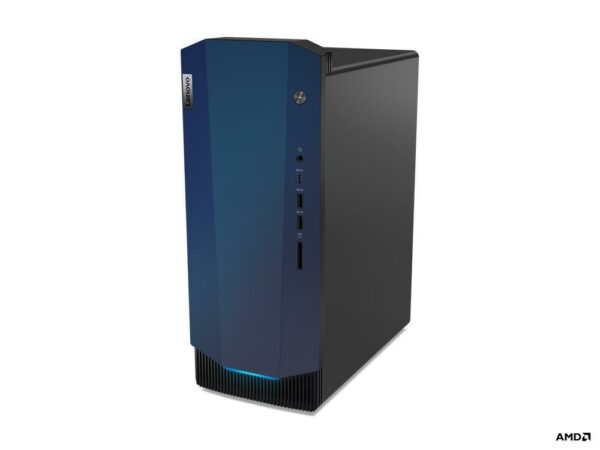 DESKTOP LENOVO, ” IdeaCentre Gaming5″ Middle Tower, CPU Ryzen 5 5600G, nVidia Quadro GTX 1660 Super, memorie 16 GB, SSD 512 GB, FreeDos, „90RW005WRI” (timbru verde 7 lei)