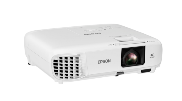 Videoproiector Epson EB-W49, 3800 Lumeni, Contrast 16.000:1, 1280 x 800, USB 2.0, „V11H983040” (timbru verde 4 lei)