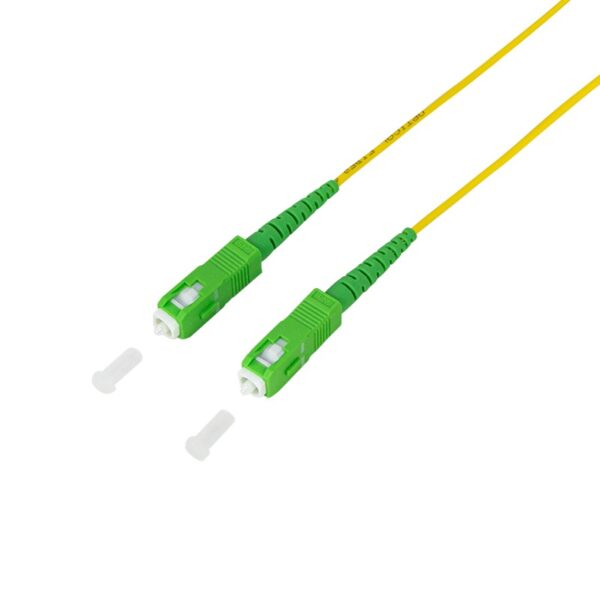 PATCH CORD Fibra Optica LOGILINK OS2 9/125, singlemode, SC/APC-SC/APC, LSZH, 1 m, galben, „FPSSC01” (timbru verde 0.08 lei)