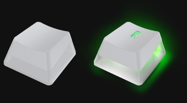 Razer Phantom Pudding Keycap Set White, „RC21-01740200-R3M1”