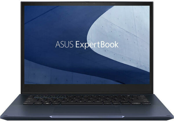 NOTEBOOK Asus, „ExpertBook B7 Flip” 14.0 inch, i7-1195G7, 16 GB DDR4, SSD 1 TB, Intel Iris Xe Graphics, Windows 11 Pro, „B7402FEA-LA0573X” (timbru verde 4 lei)