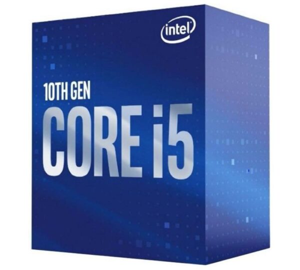CPU INTEL i5-10400F, skt LGA 1200, Core i5, frecventa 2.9 GHz, turbo 4.3 GHz, 6 nuclee, putere 65 W, „BX8070110400F S RH3D”