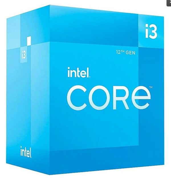 CPU INTEL i3-12100, skt LGA 1700, Core i3, frecventa 3.3 GHz, turbo 4.3 GHz, 4 nuclee, putere 60 W, „BX8071512100 S RL62”