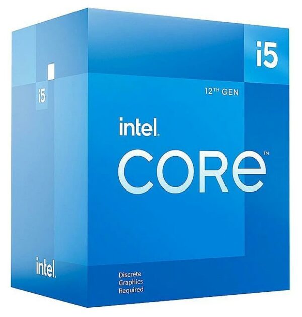 CPU INTEL i5-12400, skt LGA 1700, Core i5, frecventa 2.5 GHz, turbo 4.4 GHz, 6 nuclee, putere 65 W, „BX8071512400 S RL4V”