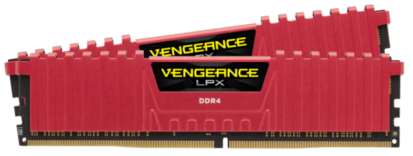 Memorie DDR Corsair VENGEANCE LPX DDR4 16 GB, frecventa 3200 MHz, 8 GB x 2 module, radiator, „CMK16GX4M2B3200C16R”