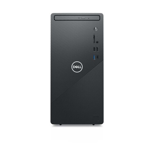 DESKTOP DELL, „Inspiron 3891” Mini Tower, CPU i5-10400, Intel UHD Graphics 630, memorie 8 GB, SSD 256 GB, HDD 1 TB, unitate optica, tastatura si mouse, Windows 11 Pro, „DI3891I582561W11P” (timbru verde 7 lei)