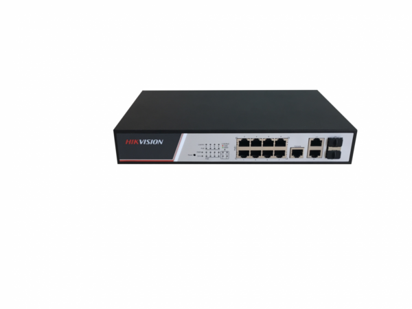 SWITCH 8 PORTURI POE FULL MANAGED „DS-3E2310P” (timbru verde 2 lei)