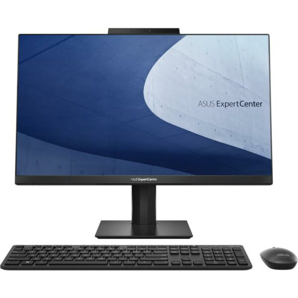 DESKTOP ASUS, „ExpertCenter E5” All-in-one, 21.5 inch, CPU i5-11500B, Intel UHD Graphics 630, memorie 16 GB, SSD 512 GB, tastatura si mouse, Windows 10 Pro, „E5202WHAK-BA114R” (timbru verde 10 lei)