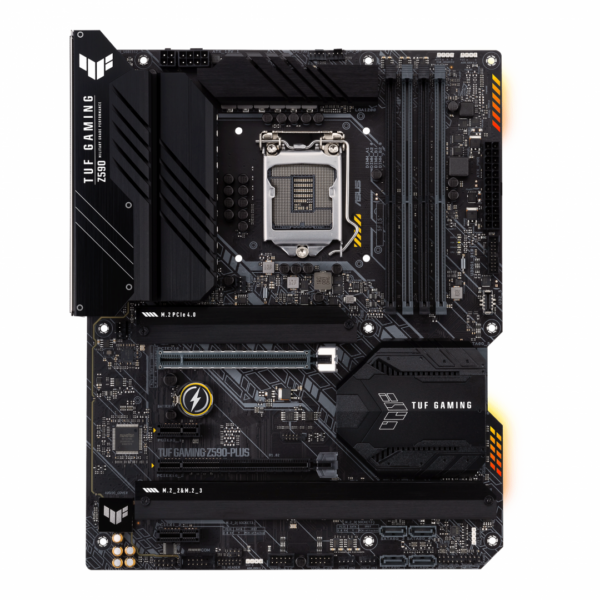 PLACA de BAZA Asus „GAMING Z590-PLUS”, skt LGA 1200, ATX, Intel Z590, 4 x DDR4, max. 128 GB, 6 x SATA, 3 x M.2, 7.1, „GAMING Z590-PLUS”