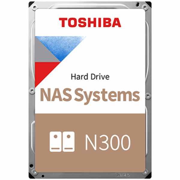 HDD TOSHIBA 6TB, N300, 7.200 rpm, buffer 256 MB, pt NAS, „HDWG460UZSVA”