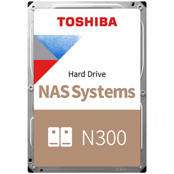 HDD TOSHIBA 8TB, N300, 7.200 rpm, buffer 256 MB, pt NAS, „HDWG480UZSVA”