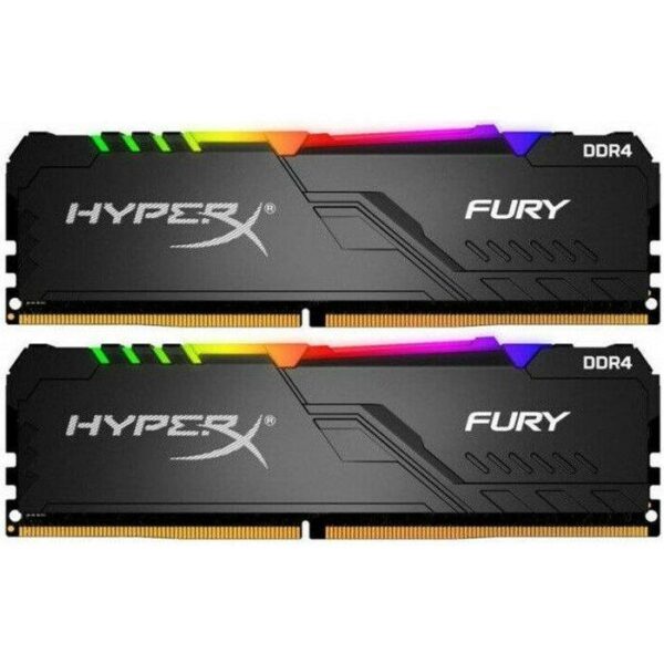 Memorie DDR Kingston HyperX FURY DDR4 32 GB, frecventa 3600 MHz, 16 GB x 2 module, radiator, „HX436C18FB4AK2/32”