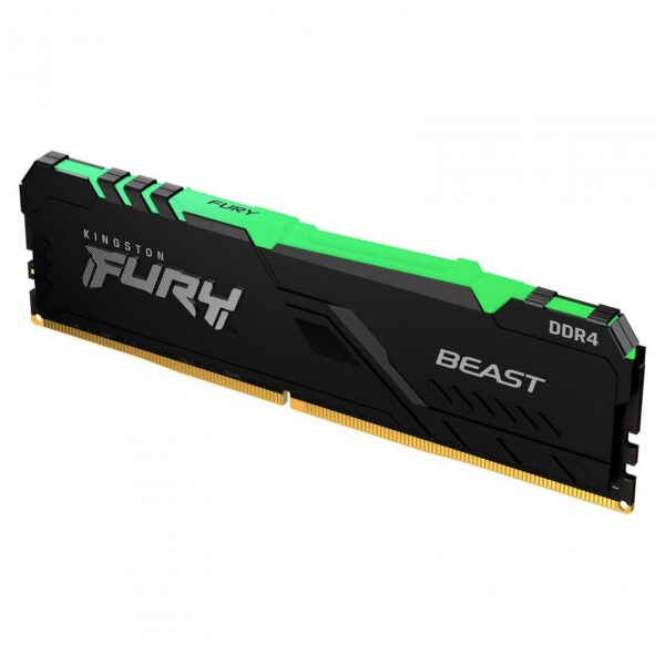 Memorie DDR Kingston FURY Beast DDR4 8 GB, frecventa 3600 MHz, 1 modul, radiator, „KF436C17BBA/8”