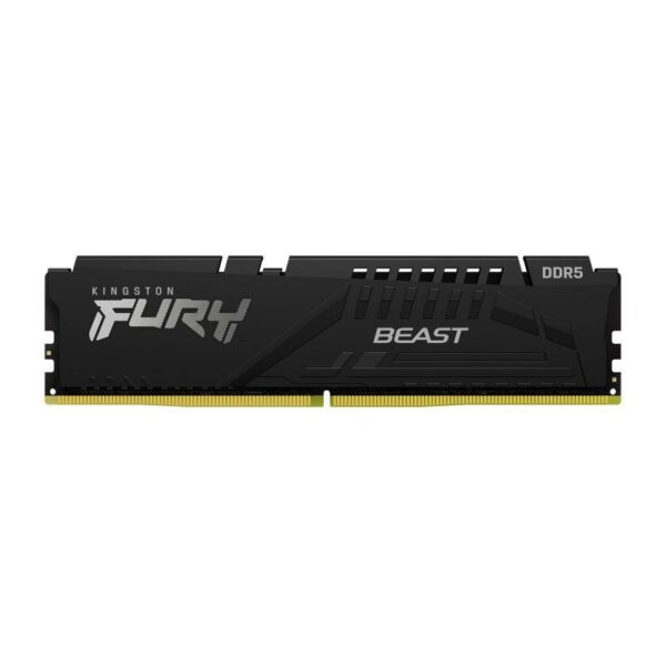 Memorie DDR Kingston FURY Beast DDR5 16 GB, frecventa 4800 MHz, 1 modul, radiator, „KF556C40BB-16”