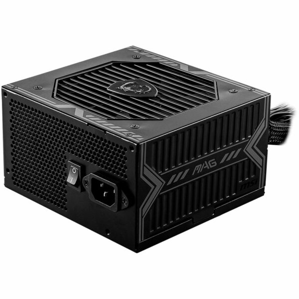 SURSA MSI, 650 W, „MAG A650BN”, ATX 12V, fan 120 mm x 1, 80 Plus Bronze, MB 20+4 pin x 1, CPU 4+4 pin x 1, PCI-E 6+2 pin x 2, SATA x 5, MOLEX 4-pin x 2, Floppy 4-pin x 1, „MAG A650BN” (timbru verde 2 lei)