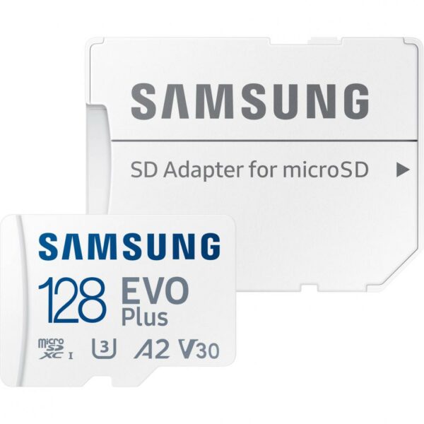 MICROSDXC EVO PLUS 128GB CL10 UHS1 W/AD, „MB-MC128KA/EU” (timbru verde 0.03 lei)