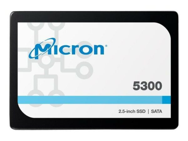 SSD MICRON 5300 PRO, 480GB, 2.5 inch, S-ATA 3, R/W: 540/410 MB/s, „MTFDDAK480TDS-1AW15ABYY”