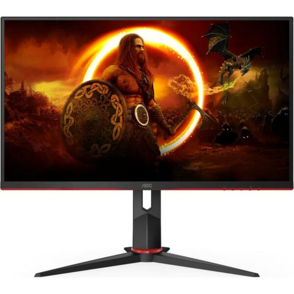 MONITOR AOC – gaming 27 inch, Gaming, IPS, WQHD (2560 x 1440), wide, 350 cd/mp, 1 ms, HDMI x 2 | Display Port, „Q27G2S/EU” (timbru verde 7 lei)