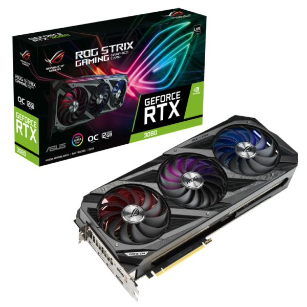 PLACA VIDEO ASUS „ROG Strix GeForce RTX 3080 Ti OC”, 12 GB GDDR6X 384 biti, PCI Express 4.0 x 16, HDMI x 2 DisplayPort x 3, sistem racire aer, „RS-RTX3080-O12G”