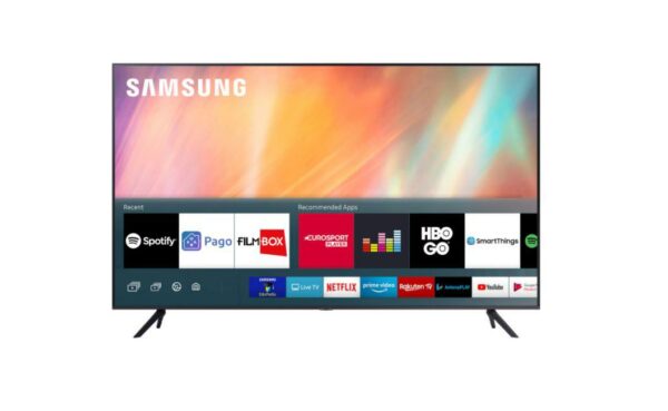 LED TV Samsung, 126 cm/ 50 inch, Smart TV | Internet TV, ecran plat, rezolutie 4K UHD 3840 x 2160, boxe 20 W, „UE50AU7172UXXH” (timbru verde 15 lei)