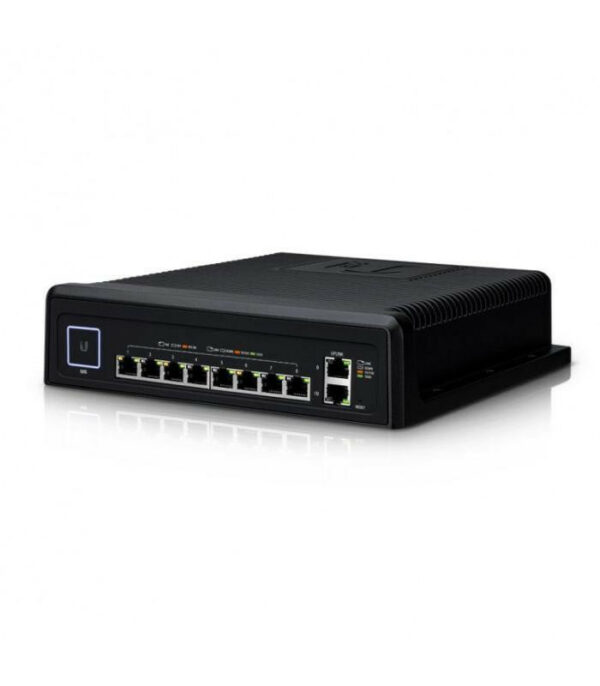 UniFi Durable Switch with Hi-power 802.3bt PoE support, „USW-INDUSTRIAL-EU” (timbru verde 2 lei)