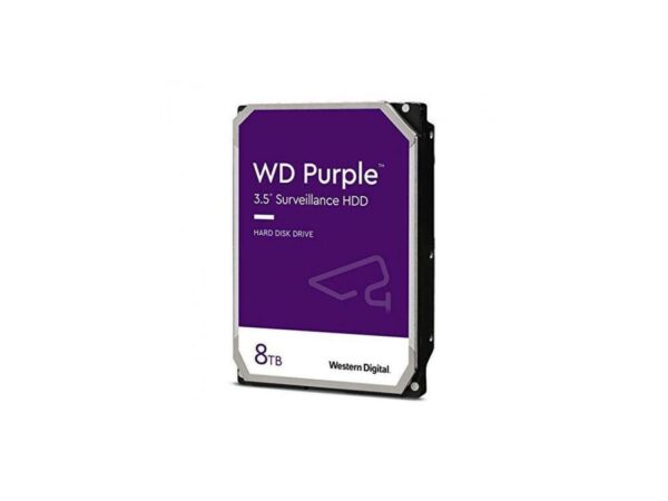 HDD WD 8TB, Purple, 5.400 rpm, buffer 128 MB, pt supraveghere, „WD84PURU”