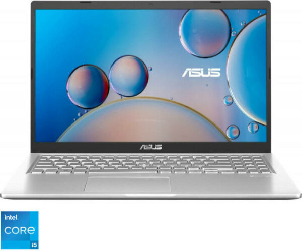 NOTEBOOK Asus, 15.6 inch, i5-1135G7, 8 GB DDR4, SSD 512 GB, Intel Iris Xe Graphics, Free DOS, „X515EA-BQ943” (timbru verde 4 lei)