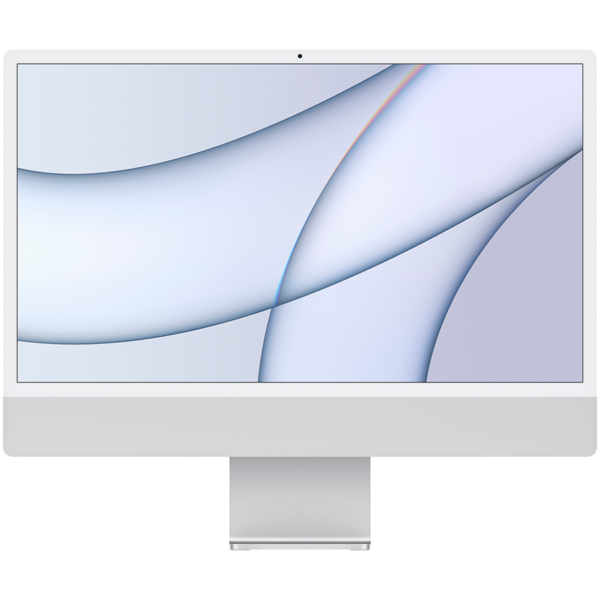 DESKTOP APPLE, „iMac 24” All-in-one, 24 inch, CPU Apple M1, , memorie 16 GB, SSD 256 GB, tastatura si mouse, fara sistem de operare, „Z12Q000BV” (timbru verde 10 lei)