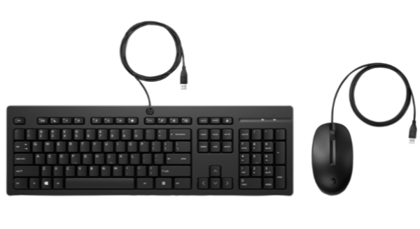 HP 225 Wired Mouse and Keyboard Combo (EN), „286J4AA#ABB” (timbru verde 0.8 lei)