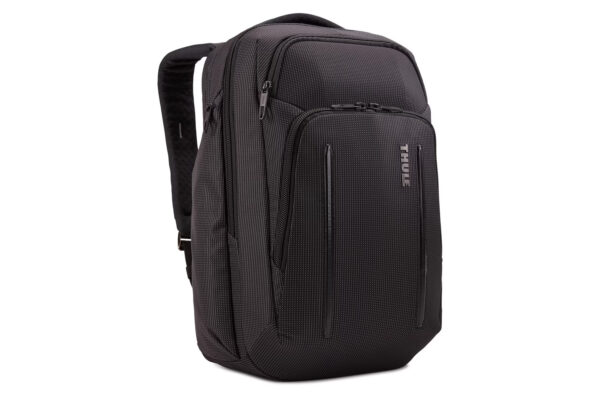 RUCSAC THULE Crossover 2, 30 l, pt. notebook de max. 15.6 inch, 2 compartimente, buzunar frontal x 2 | buzunar lateral x 2, waterproof, nylon, black, „C2BP116 BLACK” / „3203835”