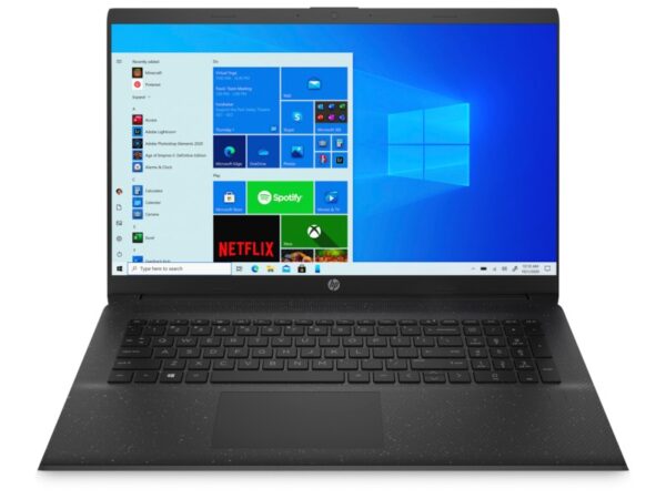 NOTEBOOK HP, „Eunice 21C1” 17.3 inch, Ryzen 7 5700U, 8 GB DDR4, SSD 256 GB, HDD 1 TB, AMD Radeon Graphics, Windows 10 Home, „4S9T3EA#AKE” (timbru verde 4 lei)