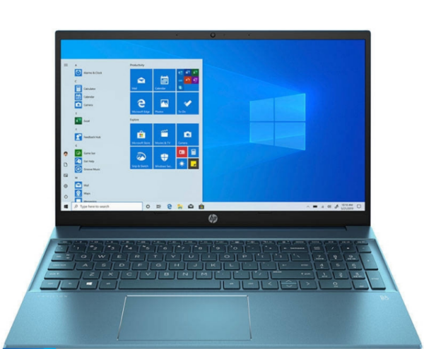 NOTEBOOK HP, „Pavilion Strelka 21C2” 15.6 inch, i5-1155G7, 16 GB DDR4, SSD 512 GB, Intel Iris Xe Graphics, Windows 11 Home, „5D5D3EA#AKE” (timbru verde 4 lei)