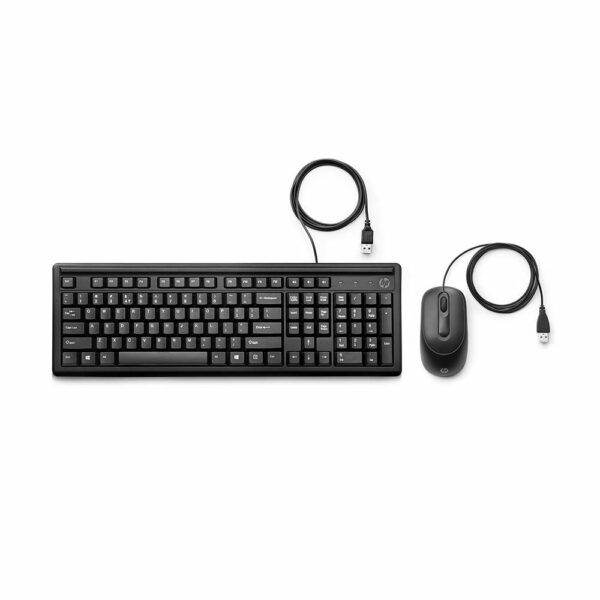 HP 160 keyboard USB Black, „6HD76AA” (timbru verde 0.8 lei)