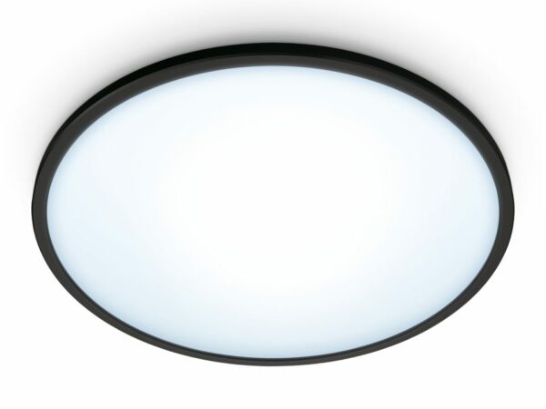 Plafoniera LED inteligenta WiZ SuperSlim, „000008719514338036” (timbru verde 2.00 lei)