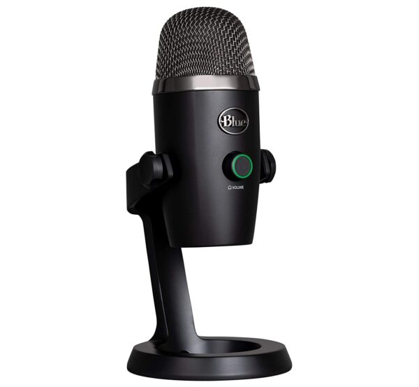 LOGITECH Blue Yeti Nano USB Mic – BLACK – EMEA „988-000401” (timbru verde 0.8 lei)