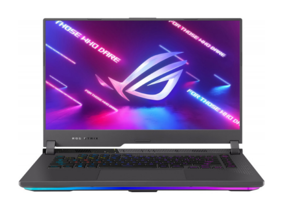 NOTEBOOK Asus – gaming, „ROG Strix G15” 15.6 inch, Ryzen 9 6900HX, 32 GB DDR5, SSD 1 TB, nVidia GeForce RTX 3080, Free DOS, „G513RS-HQ014” (timbru verde 4 lei)