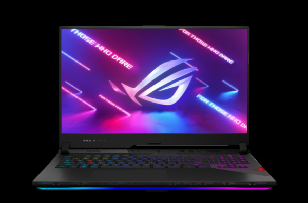 NOTEBOOK Asus, „ROG Strix SCAR 17” 17.3 inch, i9-12900H, 32 GB DDR5, SSD 2 TB + 2 TB, nVidia GeForce RTX 3080 Ti, Windows 10 Home, „G733CX-LL068W” (timbru verde 4 lei)