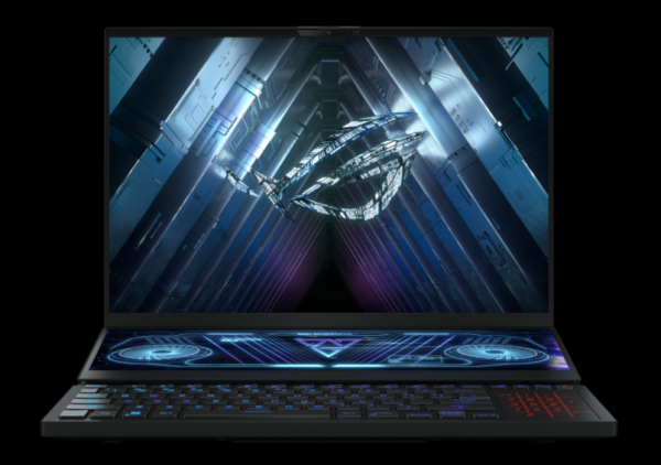 NOTEBOOK Asus – gaming, „ROG Zephyrus Duo 16” 16.0 inch, Ryzen 9 6900HX, 32 GB DDR5, SSD 1 TB, nVidia GeForce RTX 3080 Ti, Windows 11 Home, „GX650RS-LB049W” (timbru verde 4 lei)
