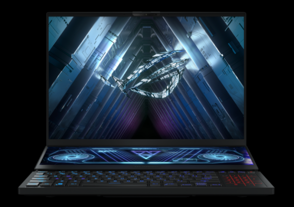 NOTEBOOK Asus – gaming, „ROG Zephyrus Duo 16” 16.0 inch, Ryzen 9 6900HX, 64 GB DDR5, SSD 2 TB + 2 TB, nVidia GeForce RTX 3080 Ti, Windows 11 Home, „GX650RS-LB050W” (timbru verde 4 lei)