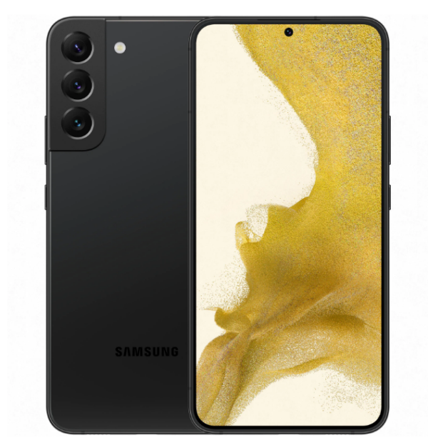 SMARTphone Samsung, „Galaxy S22+” ecran 6.6 inch, dual sim, rez. camera 12 Mpix, memorie interna 128 GB, 5G, Android, acumulator 3700 mAh, negru, „SM-S906BZKD” (timbru verde 0.55 lei)
