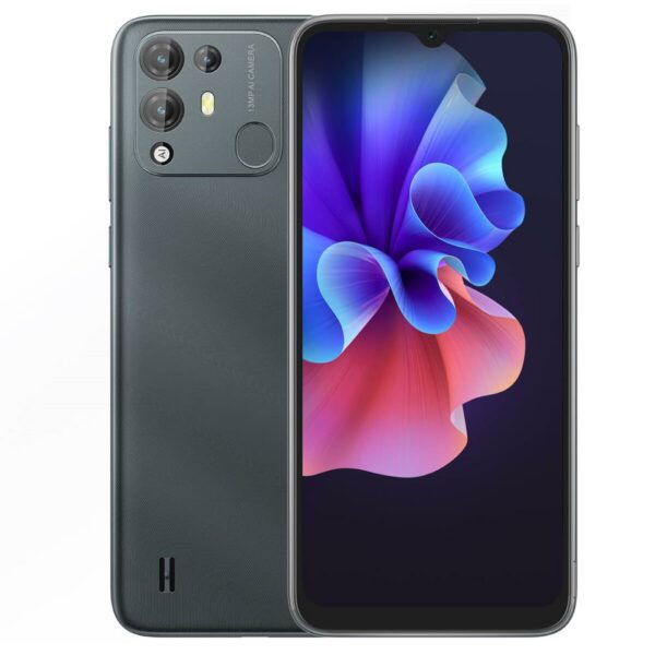 SMARTphone Blackview, „A55 PRO” ecran 6.53 inch, dual sim, rez. camera 13 Mpix, memorie interna 64 GB, 4G, Android, acumulator 4780 mAh, negru, „A55 PRO BLACK” (timbru verde 0.55 lei)