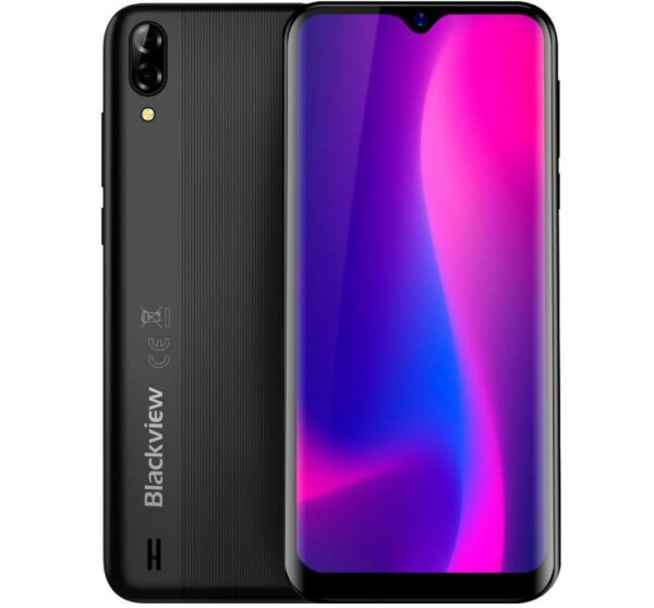 SMARTphone Blackview, „A60” ecran 6.1 inch, dual sim, rez. camera 8 Mpix, memorie interna 16 GB, 4G, Android, acumulator 4092 mAh, negru, „A60 PRO BLACK” (timbru verde 0.55 lei)