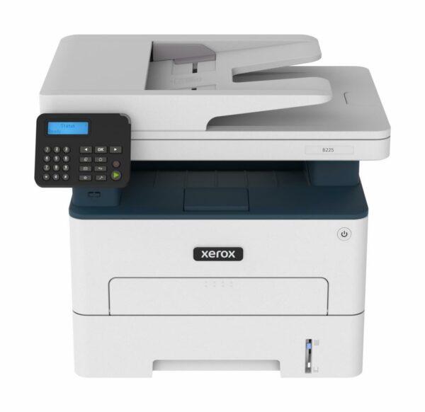 Multifunctional Laser Mono XEROX B225DNI, A4, Functii: Impr.|Scan.|Cop., Viteza de Printare Monocrom: 34ppm, Viteza de printare color: , Conectivitate:USB|Ret|WiFi, Duplex:Da, ADF:ADF(timbru verde 40 lei) „B225V_DNI”