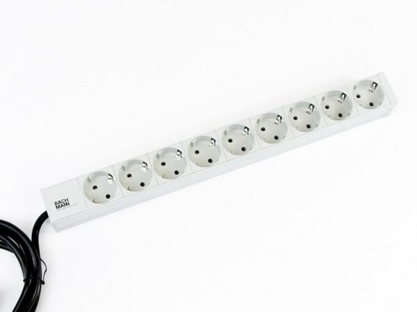 BM IT PDU power strip 9x sockets 1U, „BM-333.401” (timbru verde 4 lei)