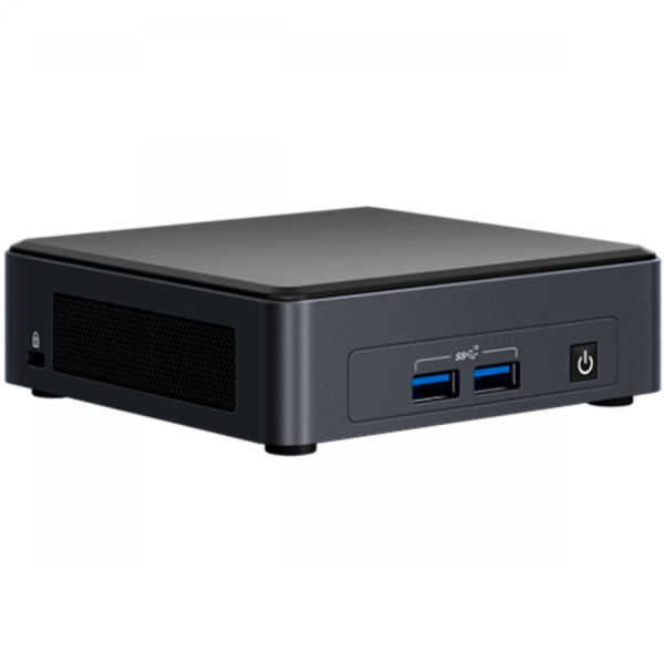 NUC INTEL, 11 Pro Kit, Ultra Compact Form Factor, i7 1165G7, nu RAM, nu HDD, nu SSD, placa video integrata, „BNUC11TNHI70Z02” (timbru verde 0.8 lei)